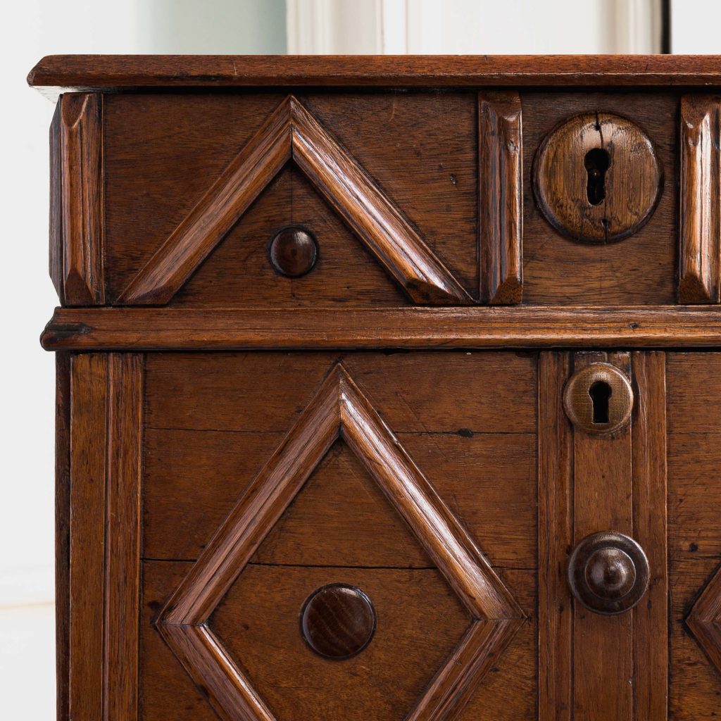 Seventeenth century style walnut writing box,