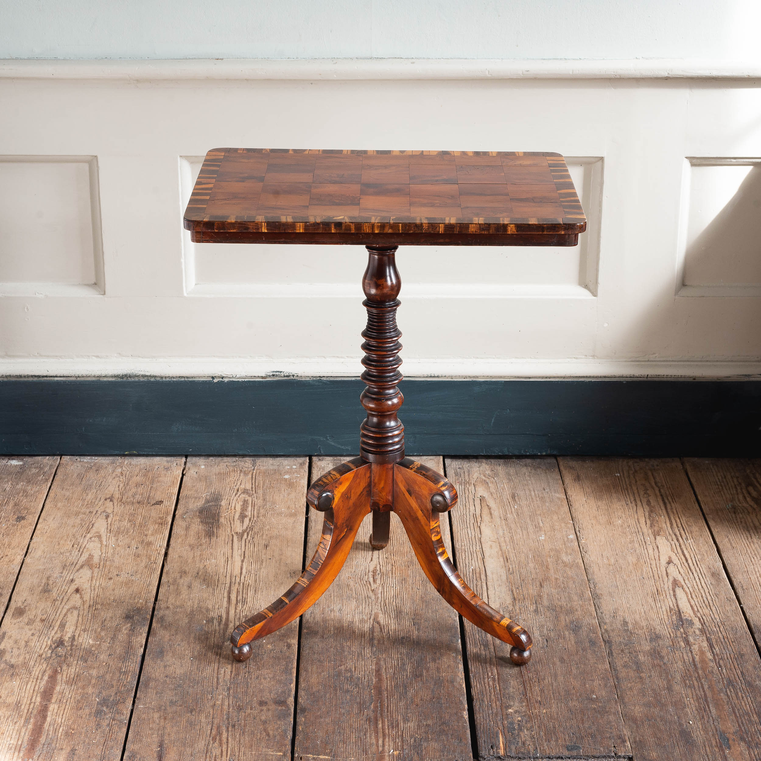 Regency yew wood occasional table LASSCO England s prime
