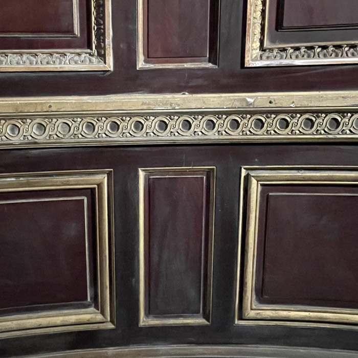 Detail of the Mauretania 1st Class Lounge panelling