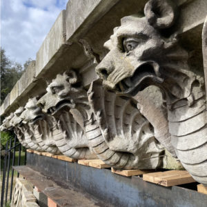 Piccadilly dragon gargoyles