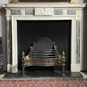 George III marble fireplace