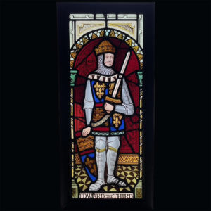 Edward III stained glass window