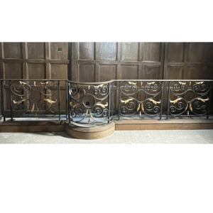 wrought iron balustrade