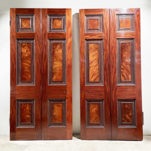Fine Cuban Mahogany doors