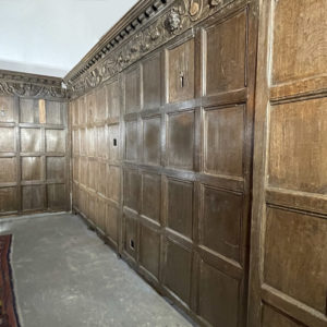 Oak panelled room