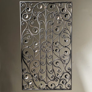 wrought iron grille