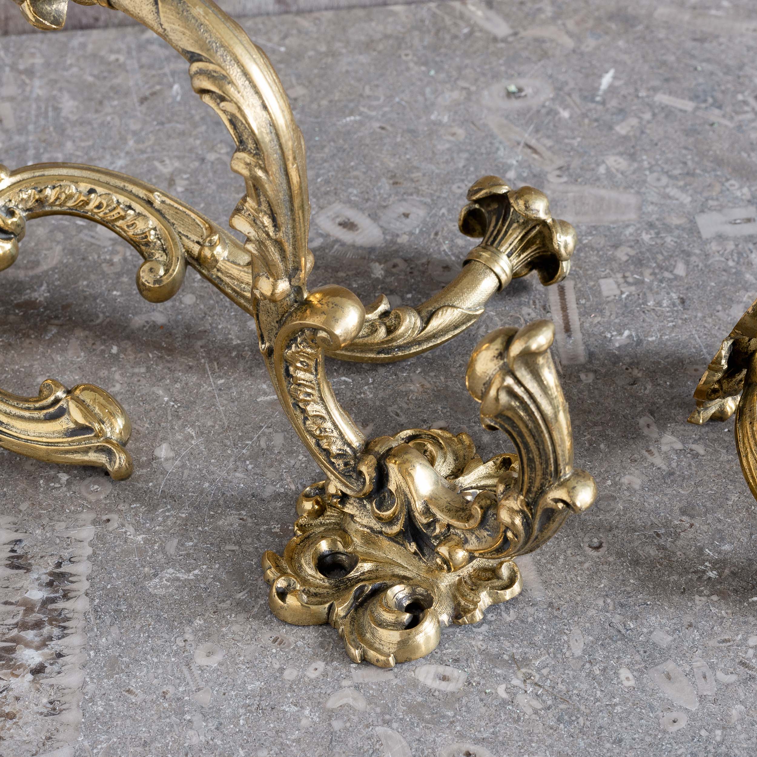 Set of three large William IV gilt-brass coat hooks - LASSCO - England's  prime resource for Architectural Antiques, Salvage Curiosities