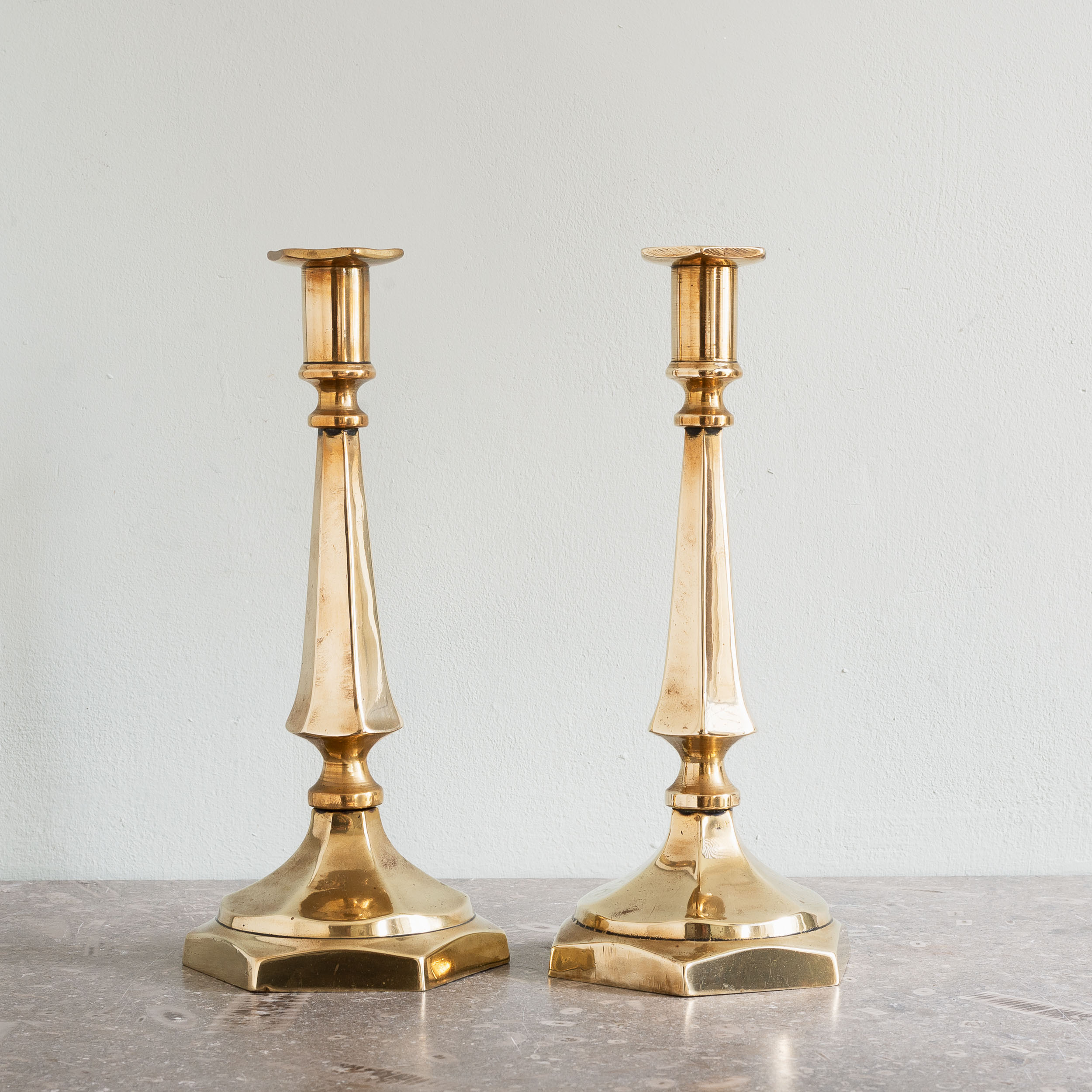 Pair of Victorian brass candlesticks - LASSCO - England's prime resource  for Architectural Antiques, Salvage Curiosities