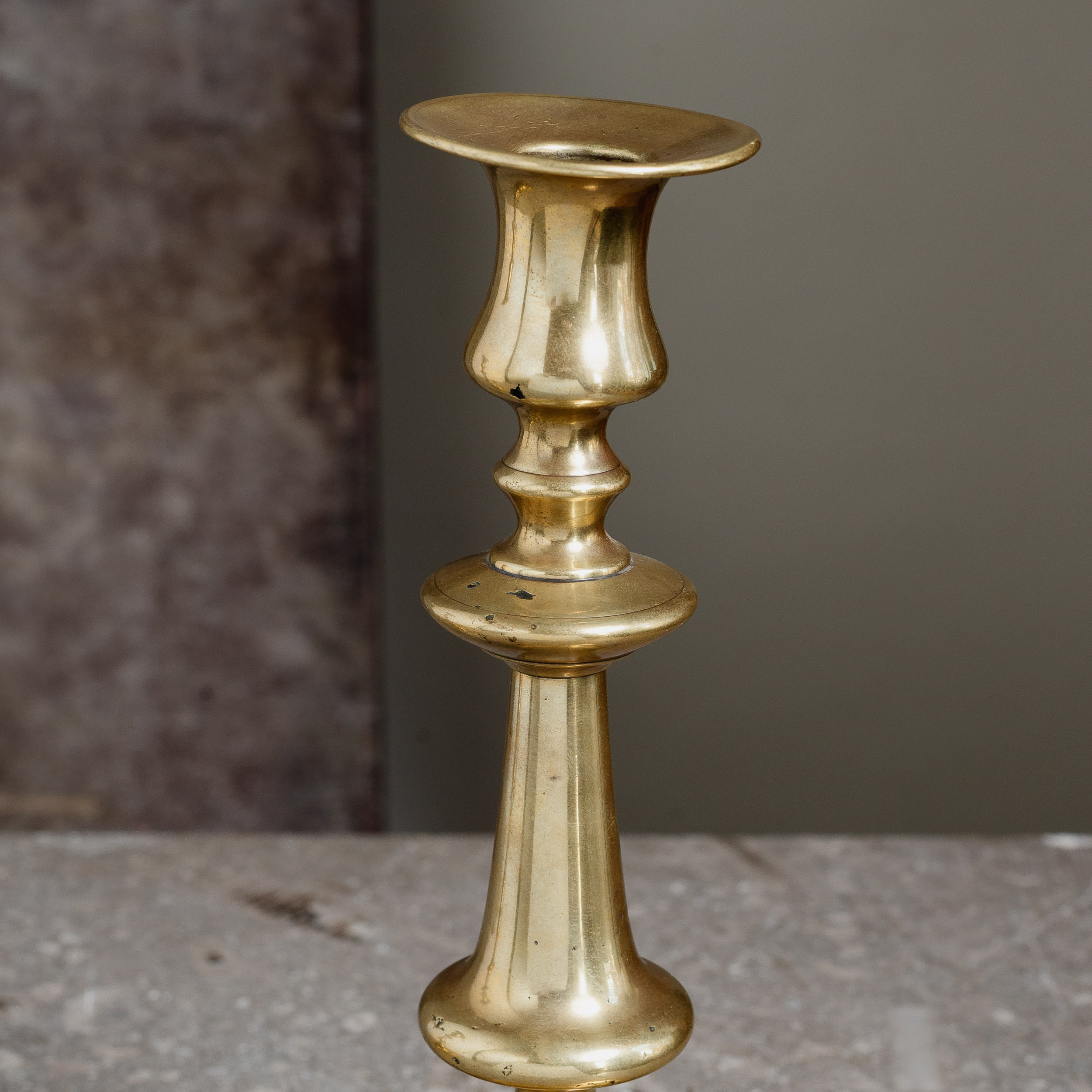 Pair of William IV brass candlesticks - LASSCO - England's prime resource  for Architectural Antiques, Salvage Curiosities