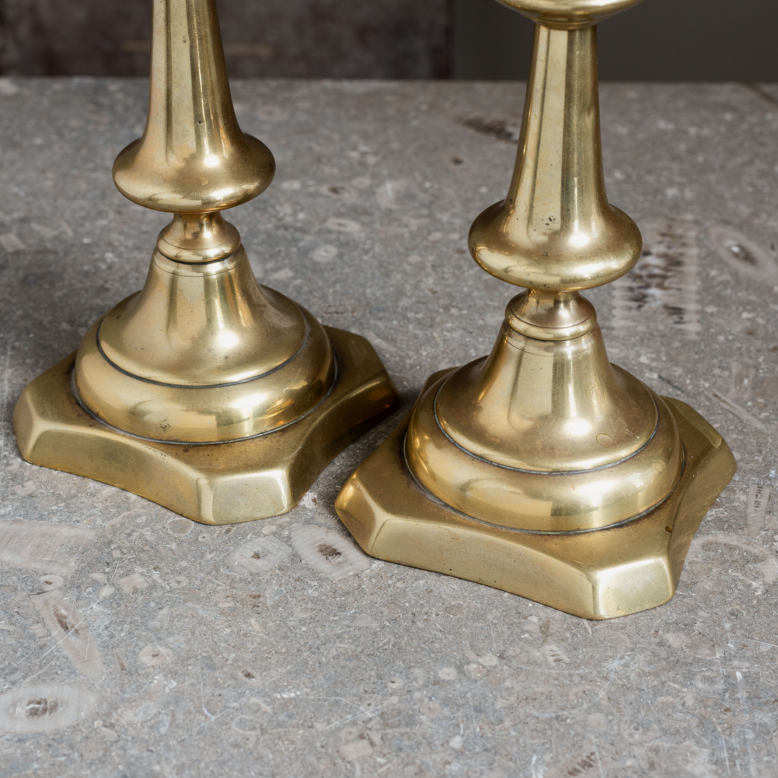 Pair of William IV brass candlesticks - LASSCO - England's prime resource  for Architectural Antiques, Salvage Curiosities