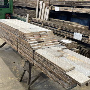 reclaimed pine floorboards
