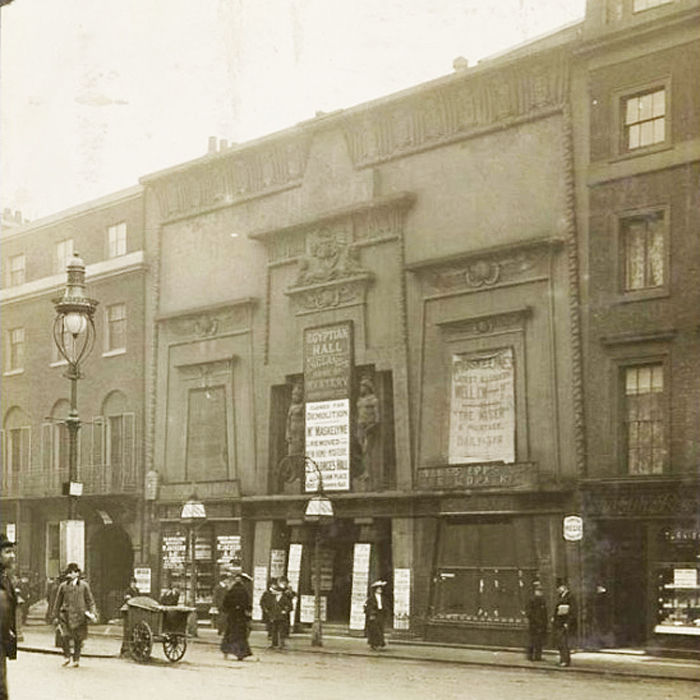 The Hall closed, just prior to demolition.