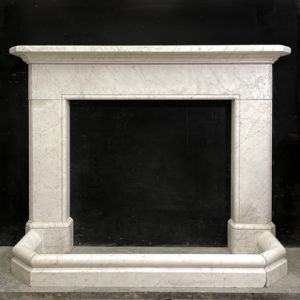 marble fireplace