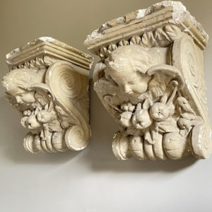 plaster corbels