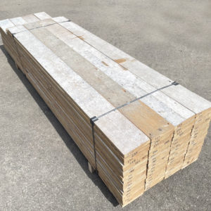 Reclaimed pine boards
