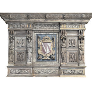 Jacobean overmantel