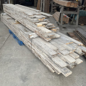 reclaimed floorboards