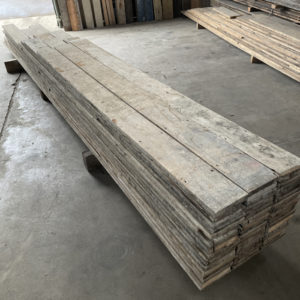 reclaimed floorboards