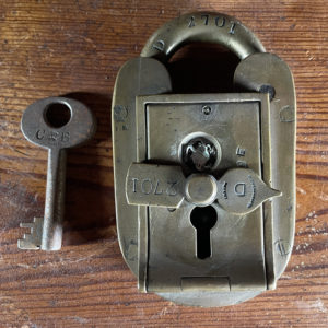 customs padlock