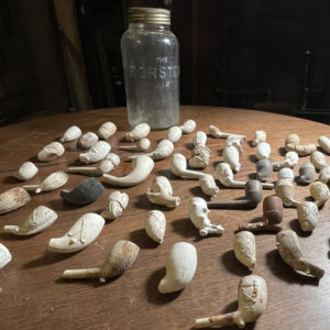 pipes in a jar
