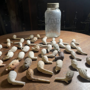 pipes in a jar