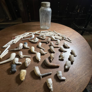 Pipes in a jar