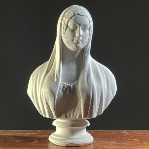 plaster bust