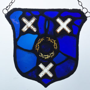stained glass armorial