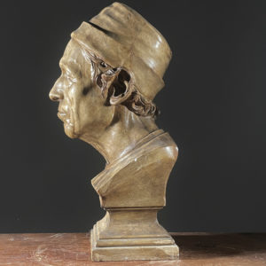 plaster bust
