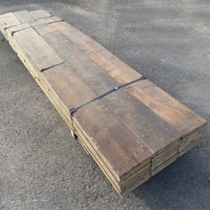 wide pine floorboards