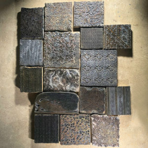 Liberty textile printing blocks