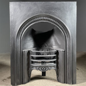 Victorian cast iron fireplace insert