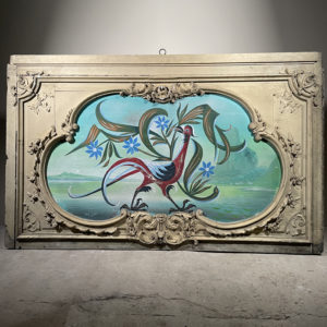 tropical bird panel