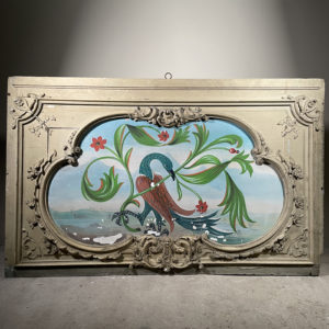 tropical bird panel