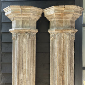oak pilasters