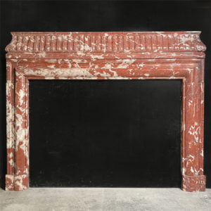 languedoc marble bolection fireplace