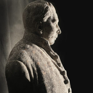 Italian marble bust by Rutelli