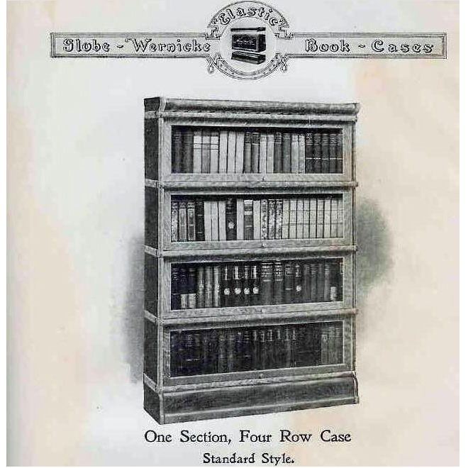 Globe Wernicke bookcase ad