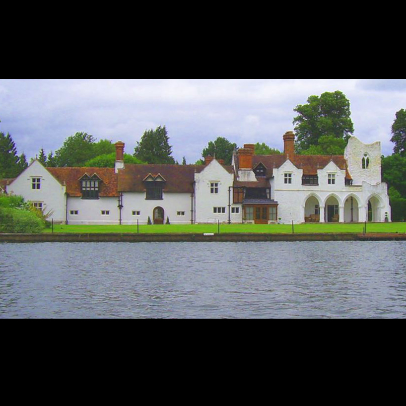 Medmenham Abbey from The Thames