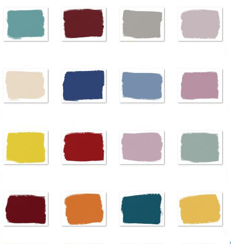 Annie Sloan Colour Chart 2015