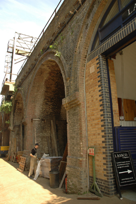 the arches