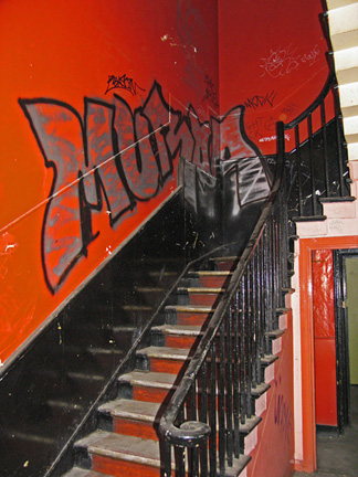 the main staircase