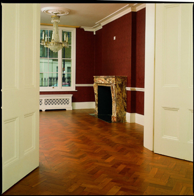 Rhodesian teak parquet