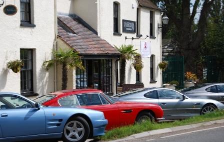 aston martins at pigeons